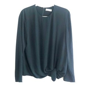Aritzia Knot Front Blouse